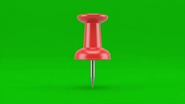 3D Location Pin | Alpha Channel