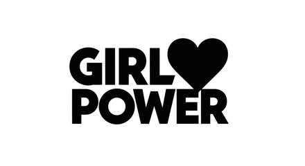 Empowering women with a symbol of love and strength in a simple design.