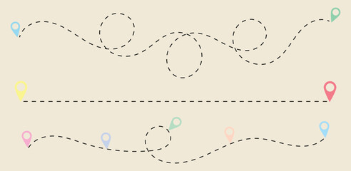 Dotted path line with red points. Travel concept with path way. Vector flat map  
Abstract vintage floral pattern vector illustration with decorative flowers hearts ornaments and elegant border design