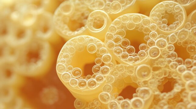 Bacterial colonies grow in unique patterns on a surface, forming distinct shapes and sizes. This shows details of their development and arrangement.