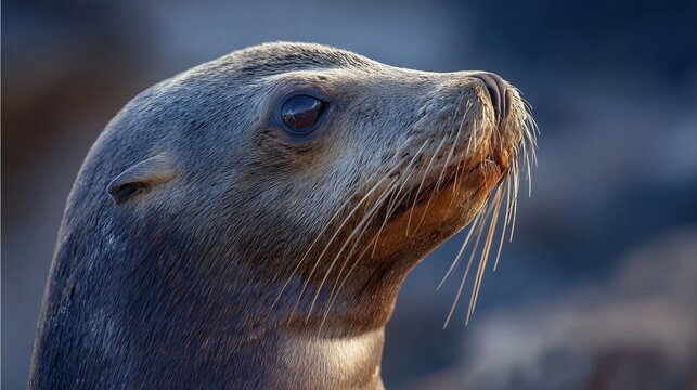 California sea lion suns itself in Baja California.