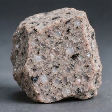 Intermediate between rhyolite and dacite this fine to medium gra