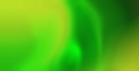 Obraz premium Vibrant green and yellow grainy gradient background. High-quality abstract texture with a fresh, organic feel. Perfect for eco-friendly branding, spring themes, and energetic digital wallpapers.