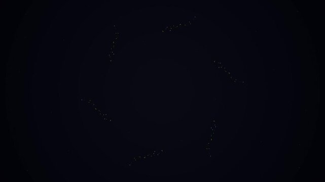 abstract background with circles