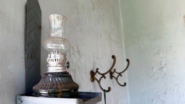 ancient Javanese style lighting lamp damar cempluk