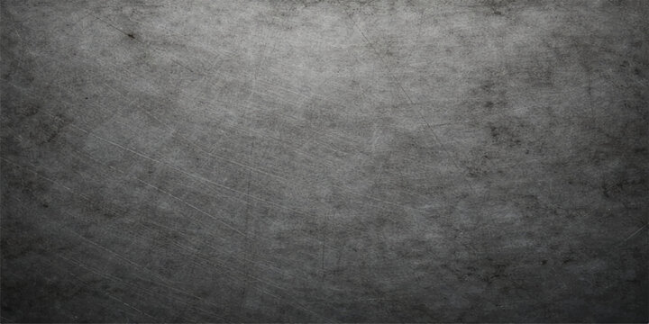 Dark grunge metal and concrete wall texture background with rough vintage dirty surface pattern design