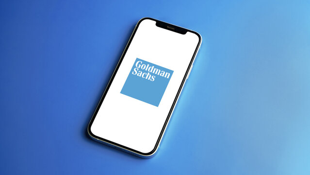 Goldman Sachs logo displayed on a smartphone screen &ndash; Delhi, India &ndash; June 04, 2025