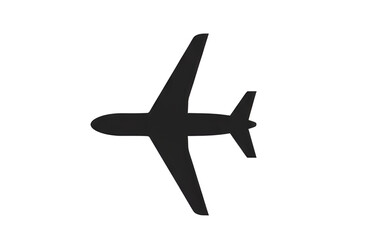 Airplane icon. Plane. Flight. Travel jet. Transportation 