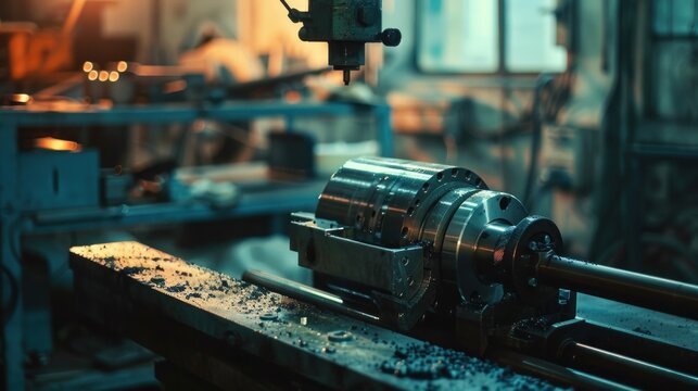 Metalworking machine workshop