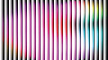 Vibrant Neon Vertical Stripes with Gradient Blurs and Rainbow Overlays -Background abstract pattern neon pink