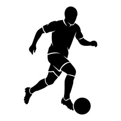 Naklejka premium Soccer Run Player