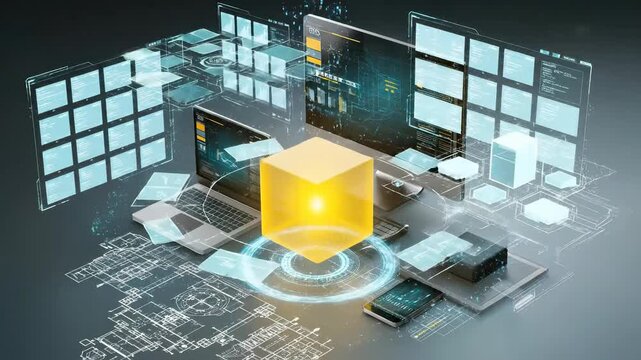 Digital content management, CMS, information system, data flow, content synchronization, technology integration, workflow architecture, digital platform
