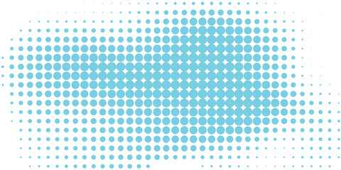 dot Transparent Vector Gradient Blue Color Halftone Background Staggered Dots Pattern modern dotted