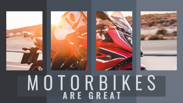 Some Large Images In Boxes And Color Overlay