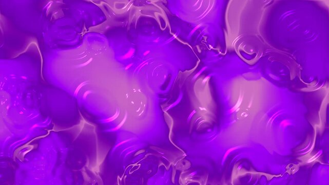 Abstract Purple Liquid Waves Flowing in a Vibrant Artistic Pattern from a Top-Down Viewpoint