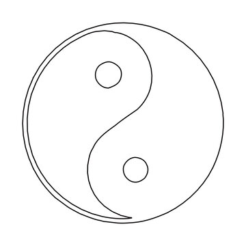 Traditional Bagua eight trigrams diagram with Five Elements symbols, ornate Chinese Feng Shui vector illustration. Five Elements symbols (metal, wood, water, fire, earth) 