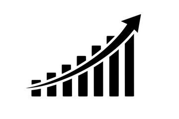 Obraz premium Growth Chart Simple Design