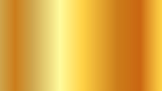 Realistic gold gradient texture. Shiny golden metal foil gradient. Vector illustration