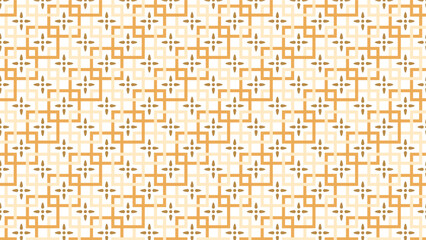 Modern Gold Islamic Geometric Seamless Pattern
