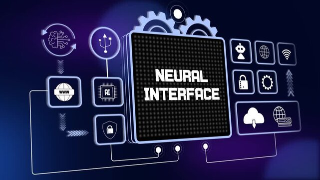 Neural interface technology for brain computer interaction research, advanced digital sensor development and futuristic tech systems