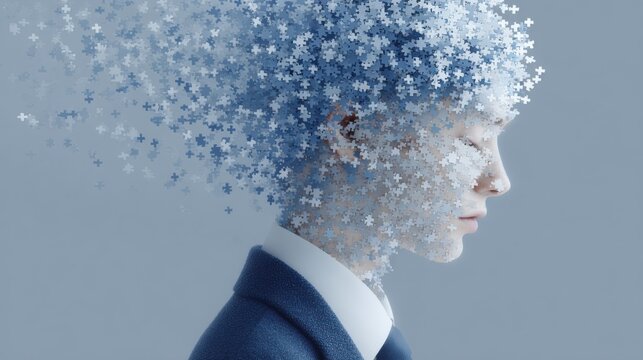Stress and anxiety interfering with attention and concentration.
