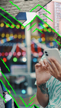 Drawn Transitions 07 Vertical