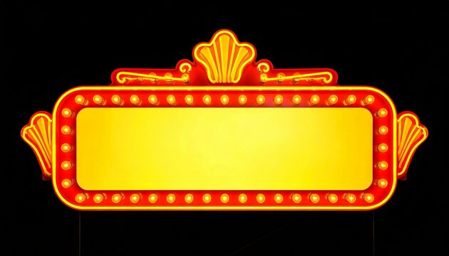 Vintage marquee sign