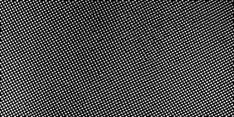 Close up of a black and white woven mesh or netting texture © Rahul
