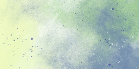 Hand drawn abstract background soft green gradients watercolor pastel design. Watercolor paper background. Abstract Painted Illustration. Brush stroked painting.  © Tafseer