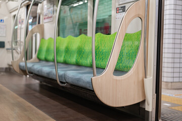 電車内のシート