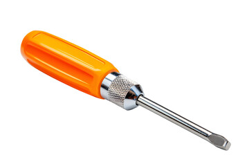 screwdriver on white background
