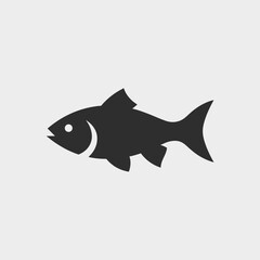 Fototapeta premium fish isolated on white background