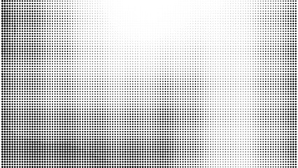 Black and White Dots, Halftone effect.