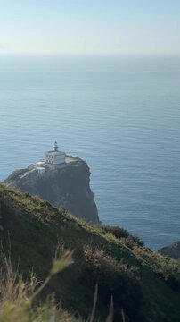 View from the Capo Miseno lighthouse, Bacoli, Phlegraean Fields, Naples