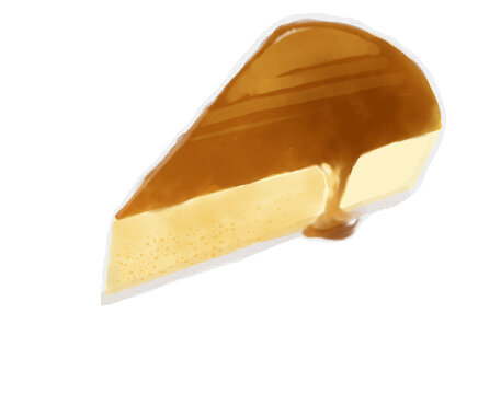 Quesillo illustration