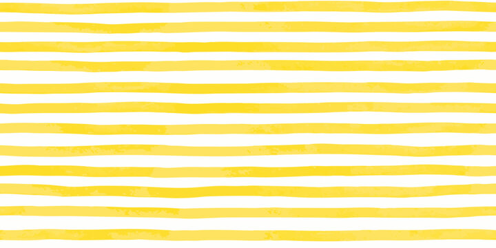 Bright yellow and white horizontal stripes create a simple textured background
