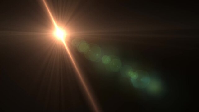 optical light leak blinking lens flare effect overlay