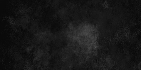 Fototapeta premium Abstract black gray wall textured background. Empty gray rusty stone or metal surface texture. Dark smoke texture. Black and white grunge wall. Light fog backgrounds. Cloud sky night. Slate surface.