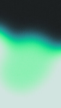 Abstract Glowing Green Gradient Background