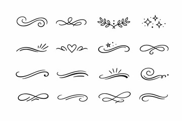 Vector decoration simple stroke mark image stylistic icon informal lighthearted friendly generation