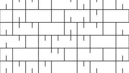 Grid pattern with vertical and horizontal lines creating cell-like structures with small internal line segments.