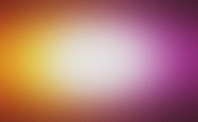 Fototapeta premium Vibrant Yellow White Purple Gradient Transition with Subtle Grain Texture