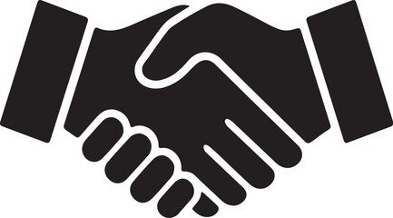 Obraz premium handshake vector format