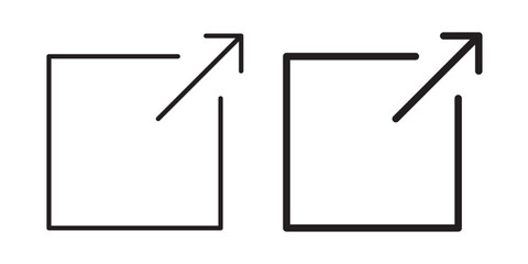 Modal Window Open Icon. used in web and mobile interfaces. Commonly used for alerts, forms, notifications, and interactive UI elements. Vector illustration with stroke and fill on a white&nbsp;background.