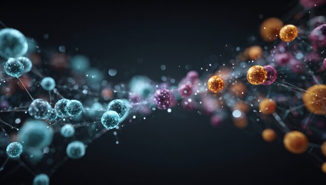 Abstract Molecular Structure Interacting in a Dynamic Scientific Environment.