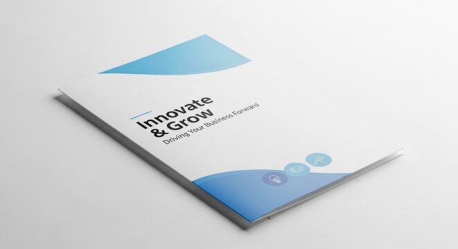 Innovate and Grow Business Brochure Design.
