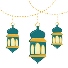 Obraz premium Islamic Ramadan Lantern
