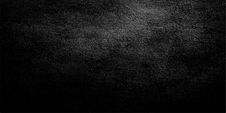 Dark grunge black and white background with a textured stone wall pattern and scratched old concrete surface for a vintage paper backdrop