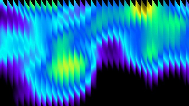 dark wavy lines motion background. dynamic abstract line waving loop line. Metaverse Abstract Seamless wave abstract lines stream 4K background loop