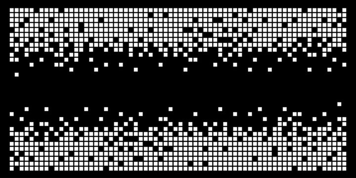 Pixel Border Transition Geometric